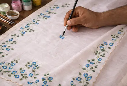 Artisanal Hand Painted